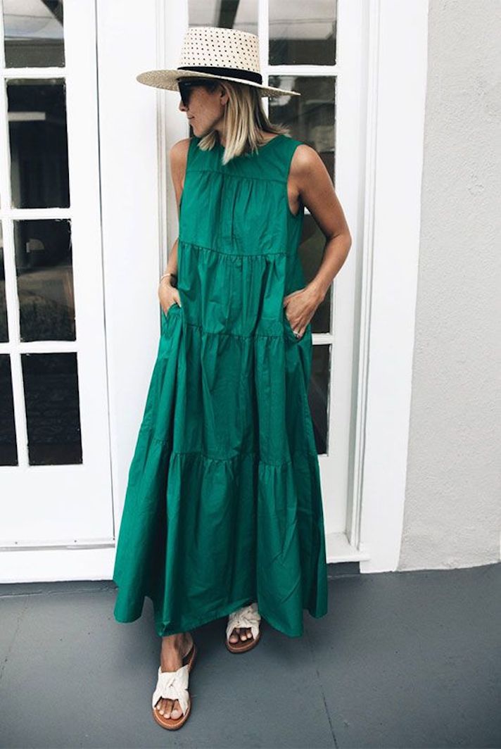 STYLECASTER | Maxi Dress Outfit Ideas