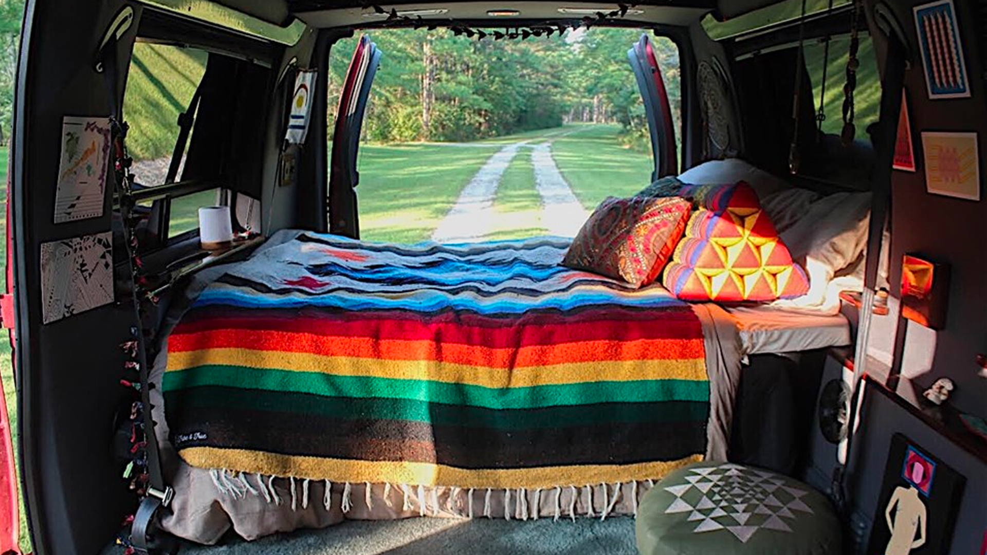 STYLECASTER | How I Turned a Van Into My Home for $6,000
