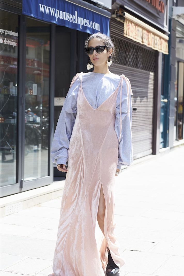 STYLECASTER | Anything-but-Average Ways to Wear a Slinky Slip Dress
