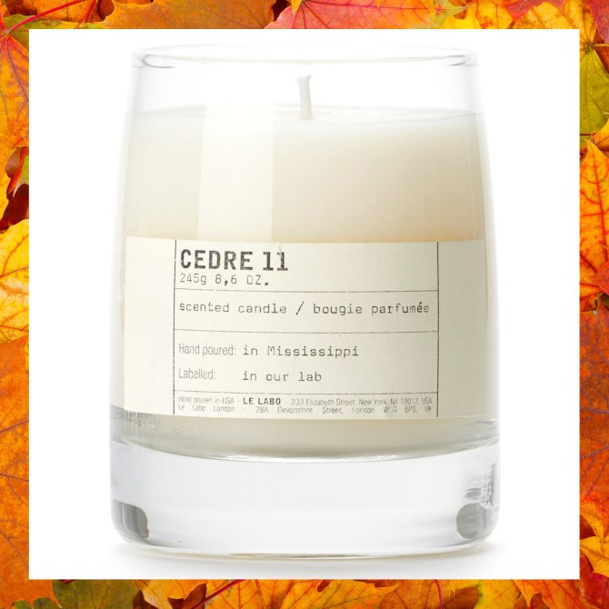 STYLECASTER | best fall candles