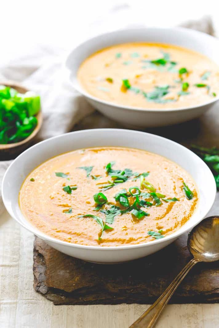 STYLECASTER | 17 Ways to Eat Canned Pumpkin For Dinner | 15-Minute Thai Pumpkin Soup