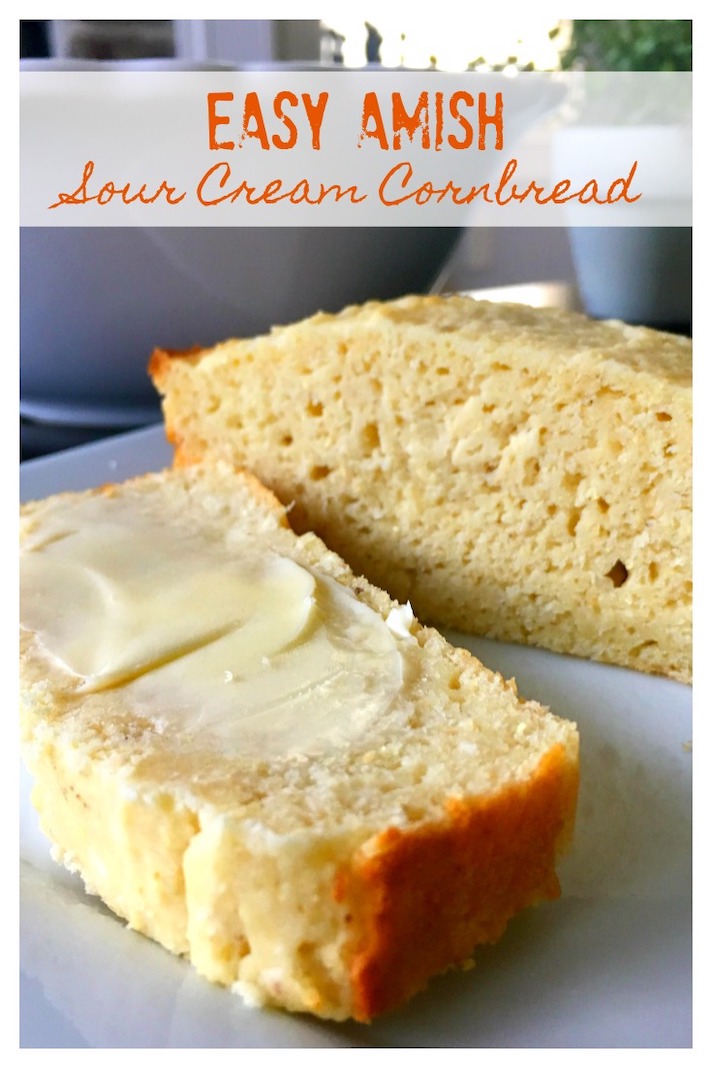 STYLECASTER | Easy Quick Breads That You Really Can't Mess Up | Easy Amish Sour Cream Cornbread