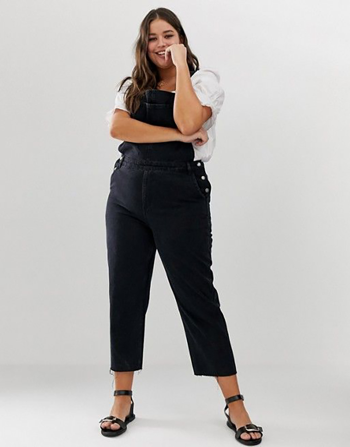 STYLECASTER | Long Denim Overalls Are a Romantic Addition to Any Fall Wardrobe