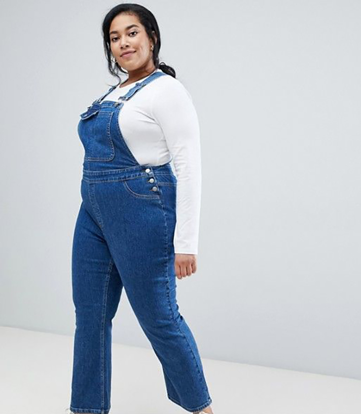 STYLECASTER | Long Denim Overalls Are a Romantic Addition to Any Fall Wardrobe