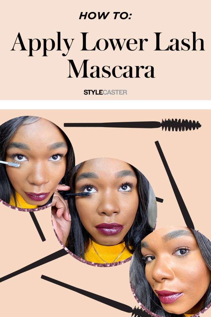 STYLECASTER | how to apply lower lash mascara | lower lash mascara how to | low lash mascara application | lower lash mascara