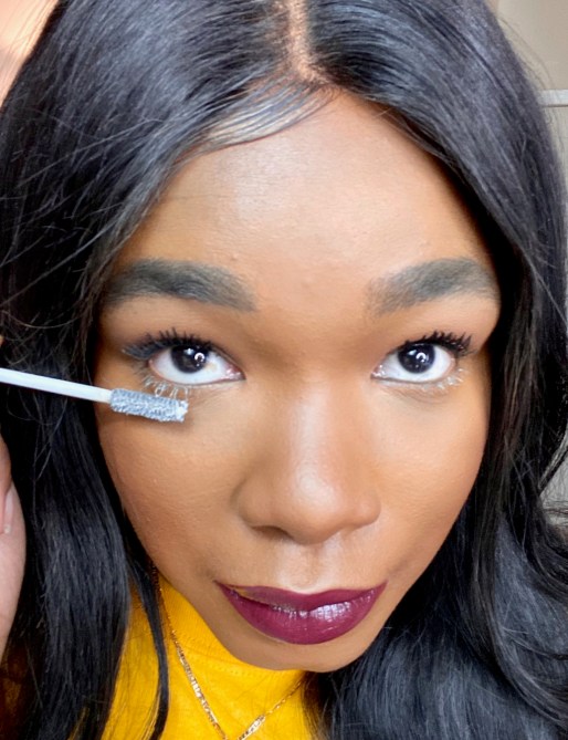 lower mascara tutorial