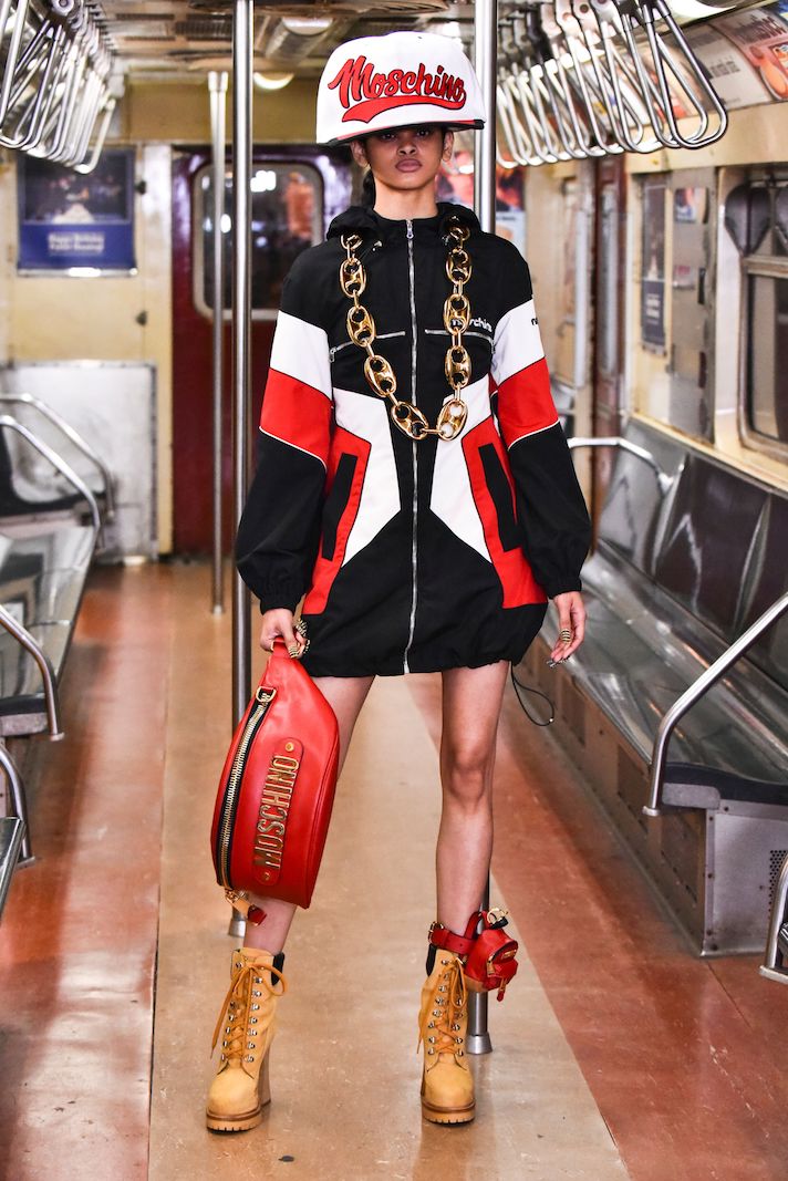 STYLECASTER | Moschino Pre-Fall 2020 Runway