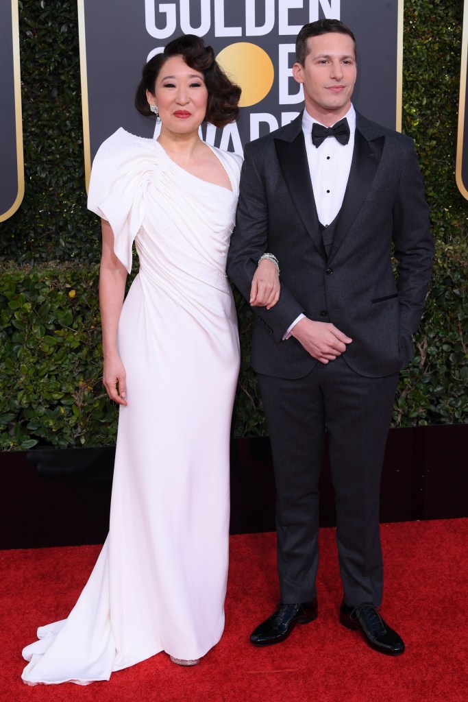 Sandra Oh, Andy Samberg Golden Globes