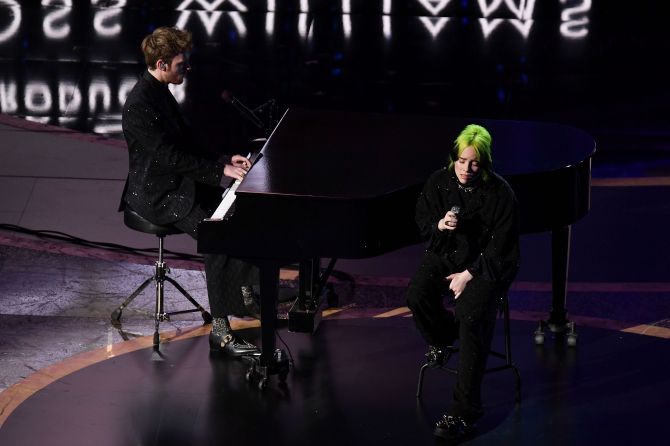Billie Eilish & FINNEAS Oscars 2020