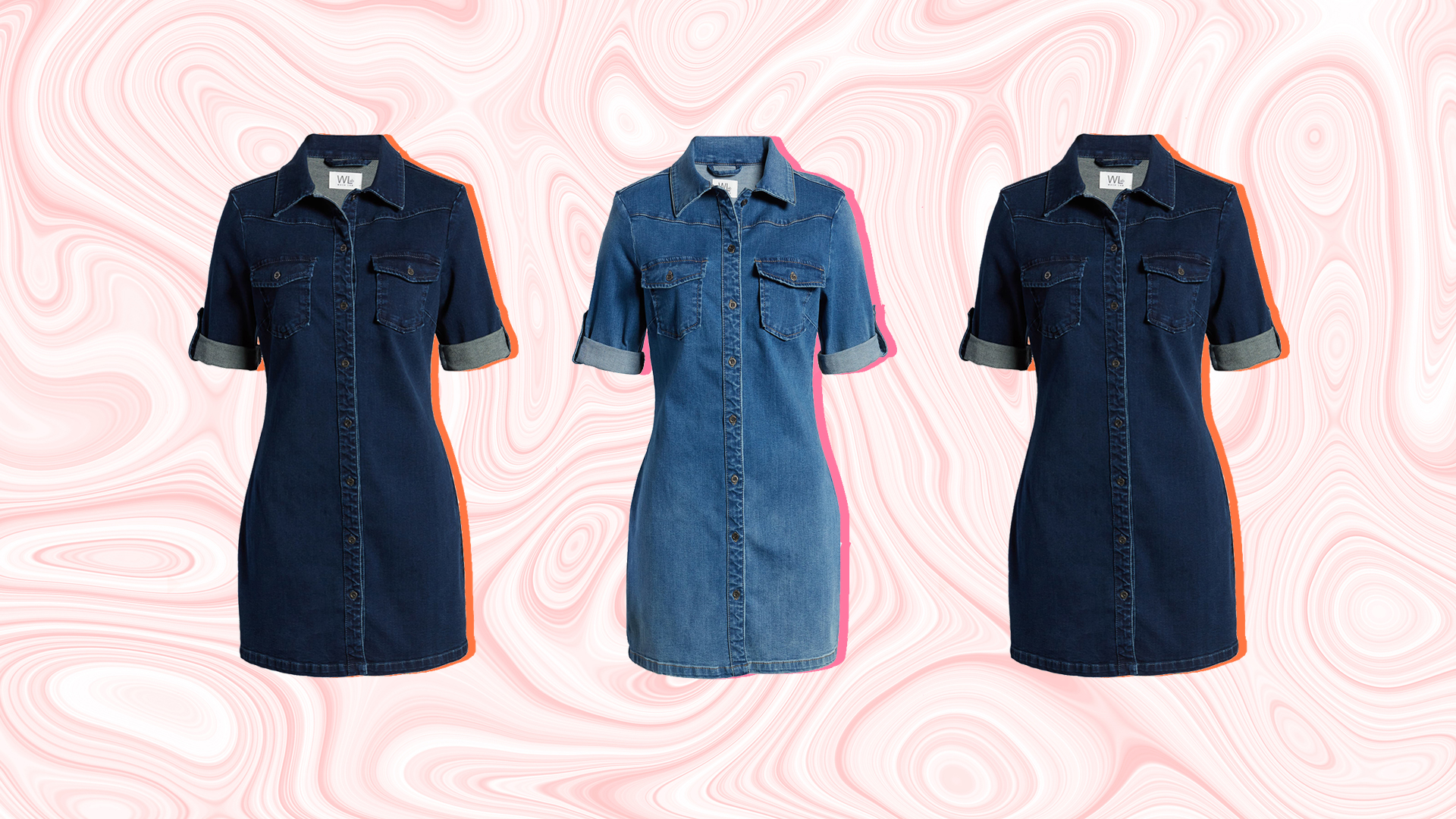 Denim Shirt Dress