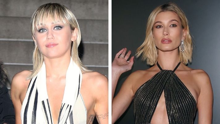 miley cyrus Hailey Bieber