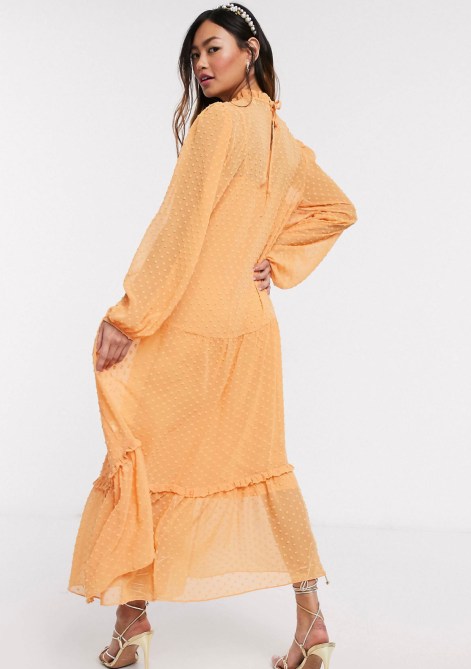 STYLECASTER | ASOS Sale | orange maxi dress