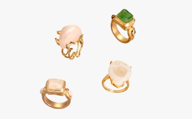 STYLECASTER | Zara Spring Summer 2020 | pack of rings