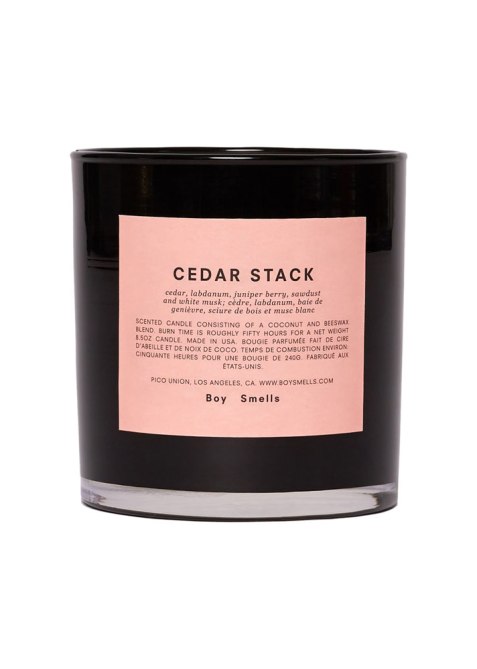 Boy Smells Cedar Stack Candle