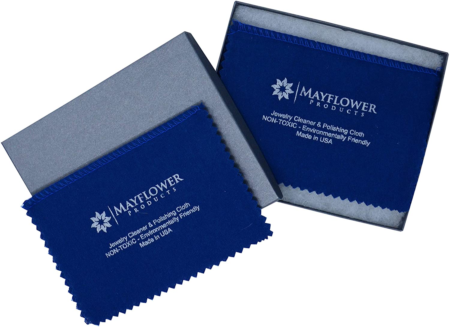 Mayflower jewelry polishing cloths