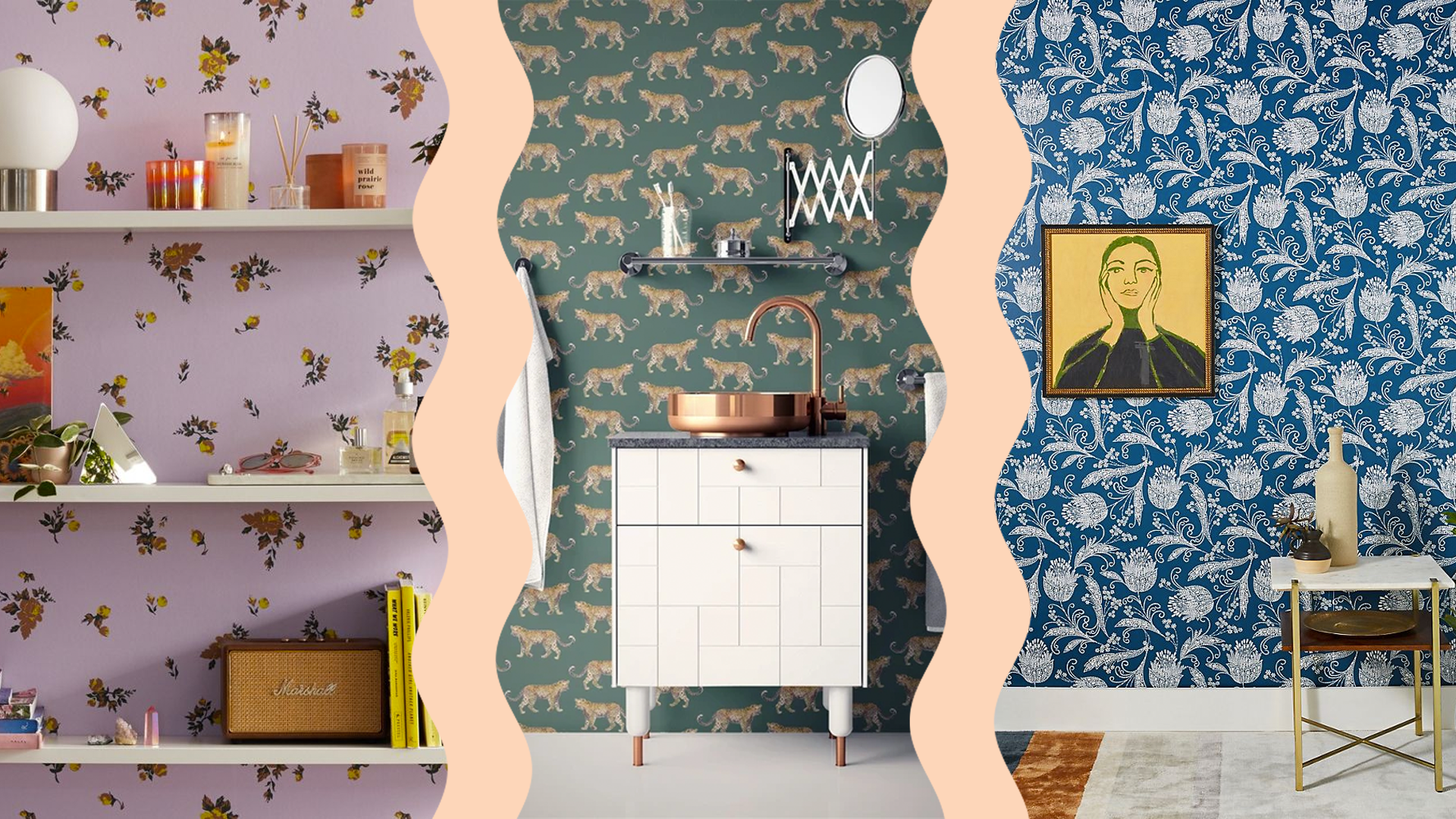 STYLECASTER | Peel and Stick Wallpapers