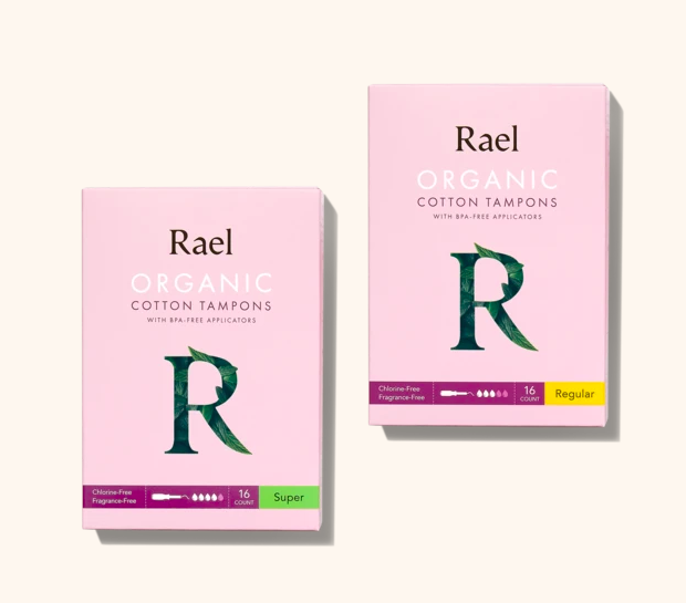 rael organic tampons