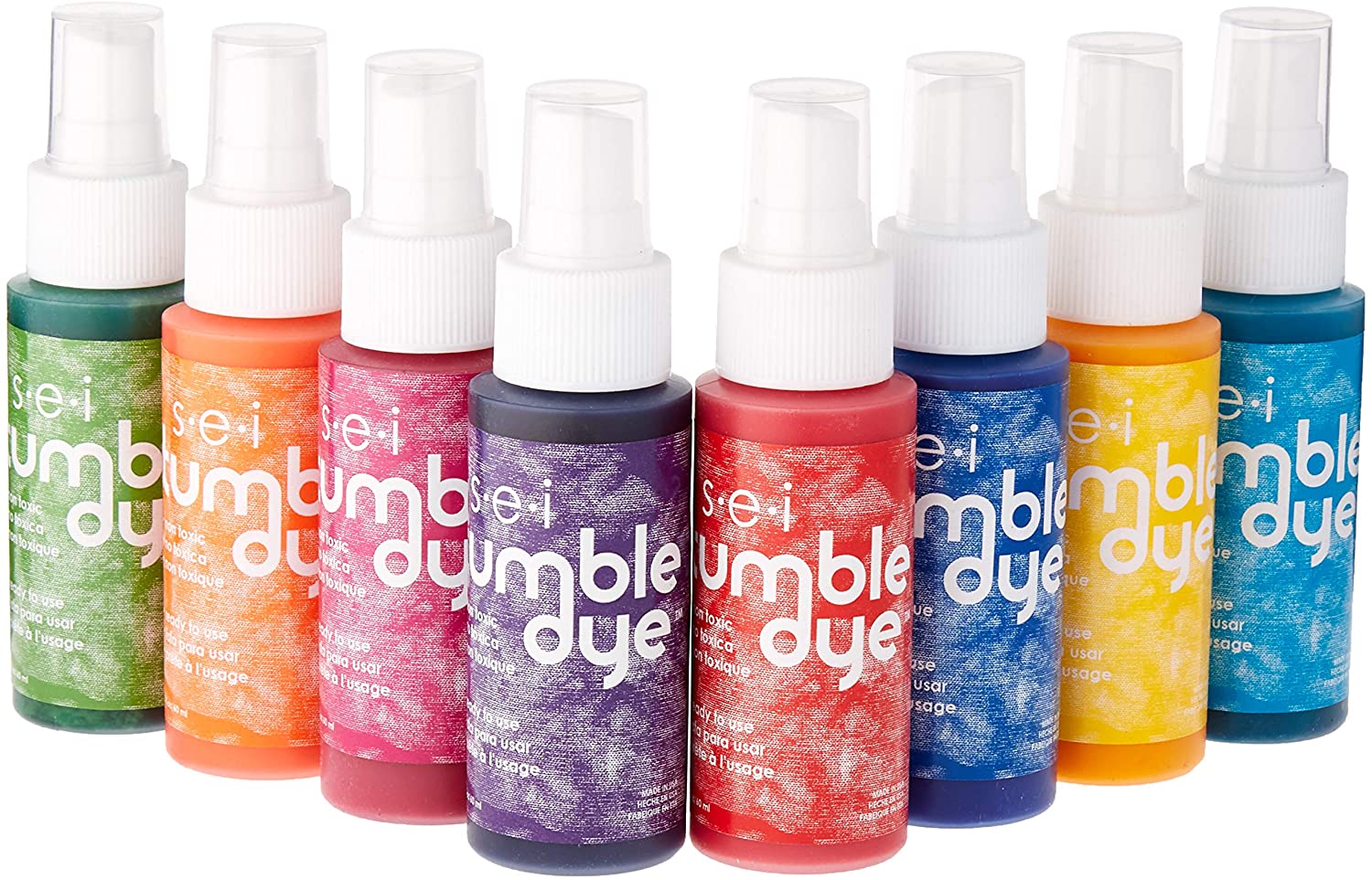 SEI Tumble Dye Craft & Fabric Tie-Dye Kit