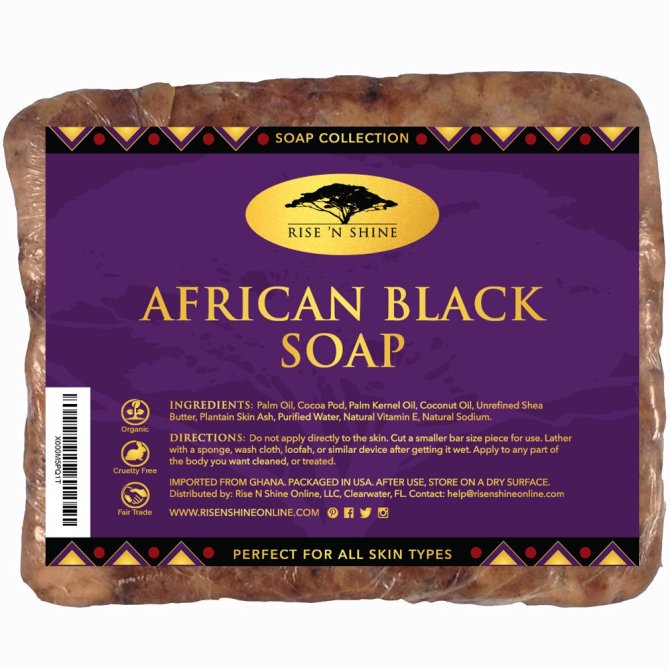 african black soap coconut butter