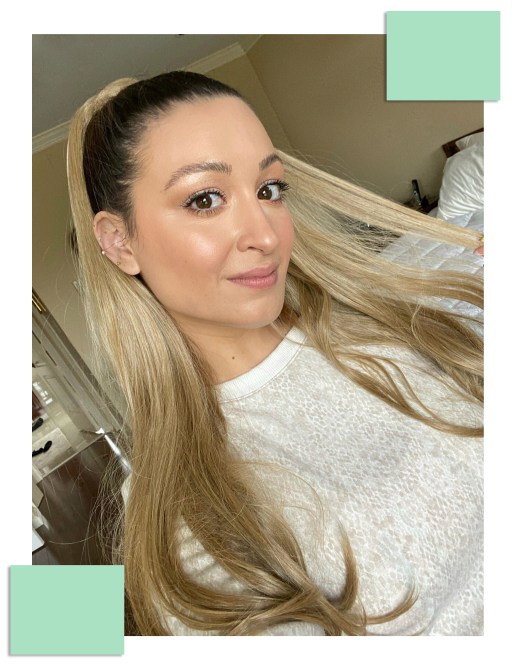 STYLECASTER | INH Ponytail Extension Review