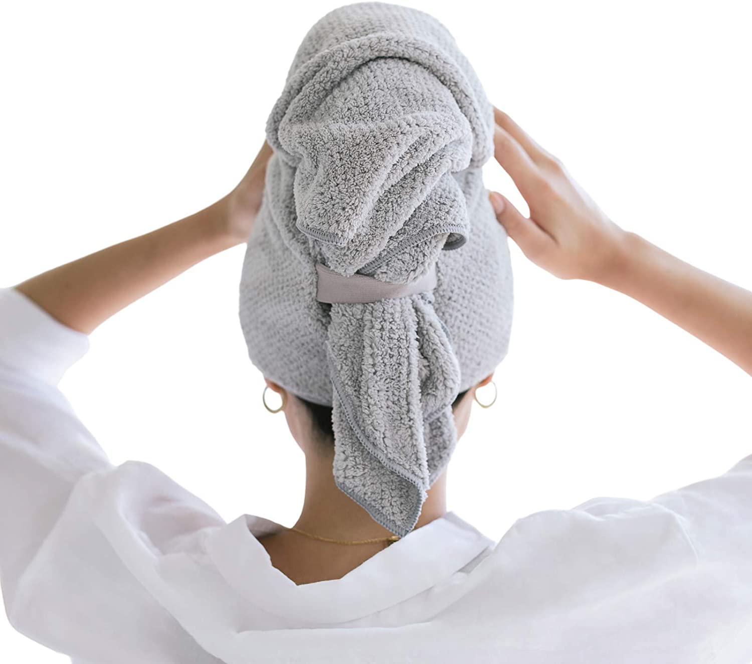 STYLECASTER | microfiber hair towels