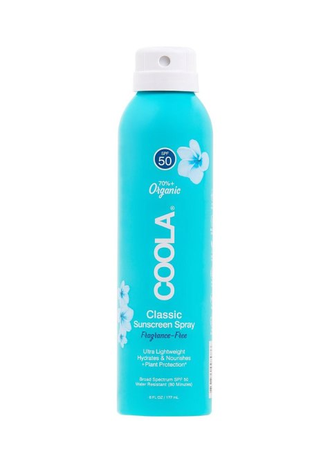 Coola Classic Body Organic Sunscreen Spray SPF 50 Fragrance-Free