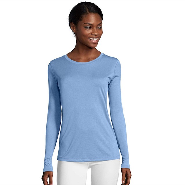 Hanes Sport Women's Cool DRI Performance Long Sleeve Tee