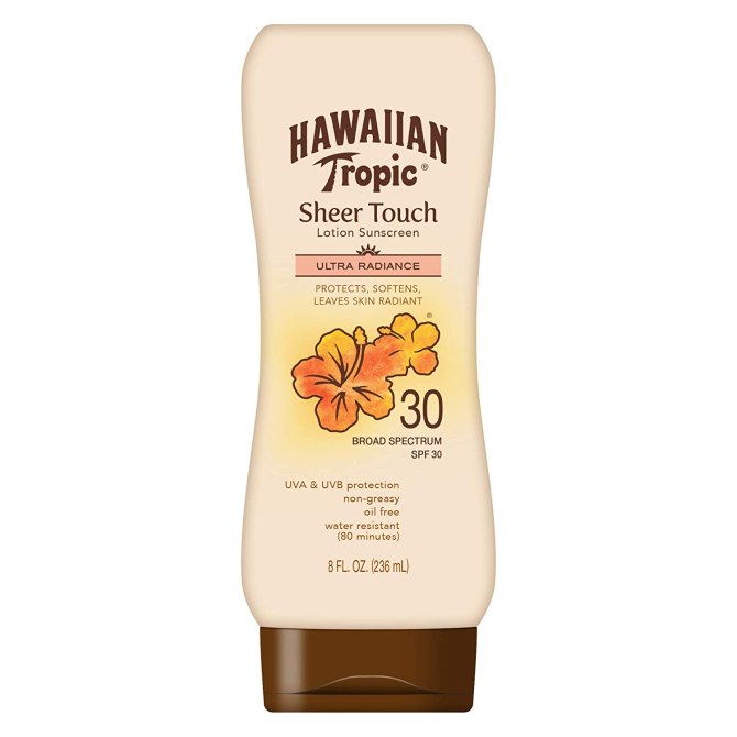 hawaiian tropic lotion sunscreen 