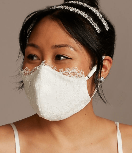 STYLECASTER | Bridal Face Mask