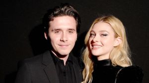 Brooklyn Beckham & Nicola Peltz at Saint Laurent show, Front Row, Fall Winter 2020, Paris Fashion Week, France - 25 Feb 2020