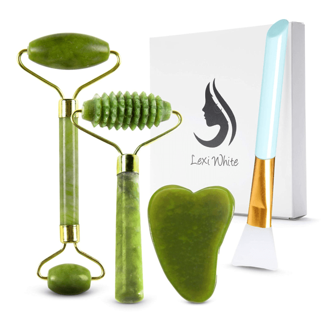 Jade Roller Gua Sha Set