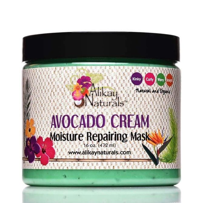 Alikay Naturals Avocado Cream Moisture Repairing Hair Mask