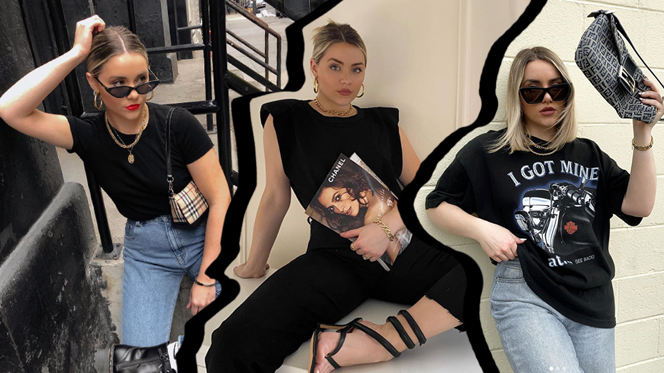 STYLECASTER | best black t shirts