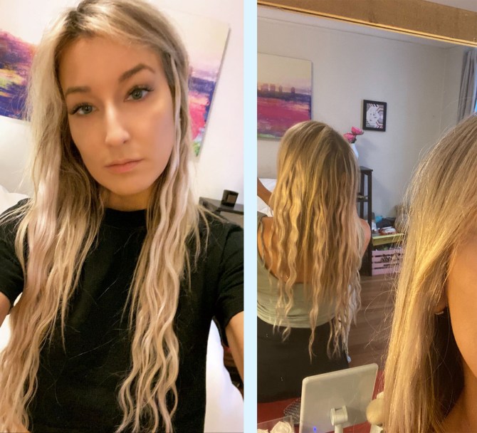 clip in hair extensions image