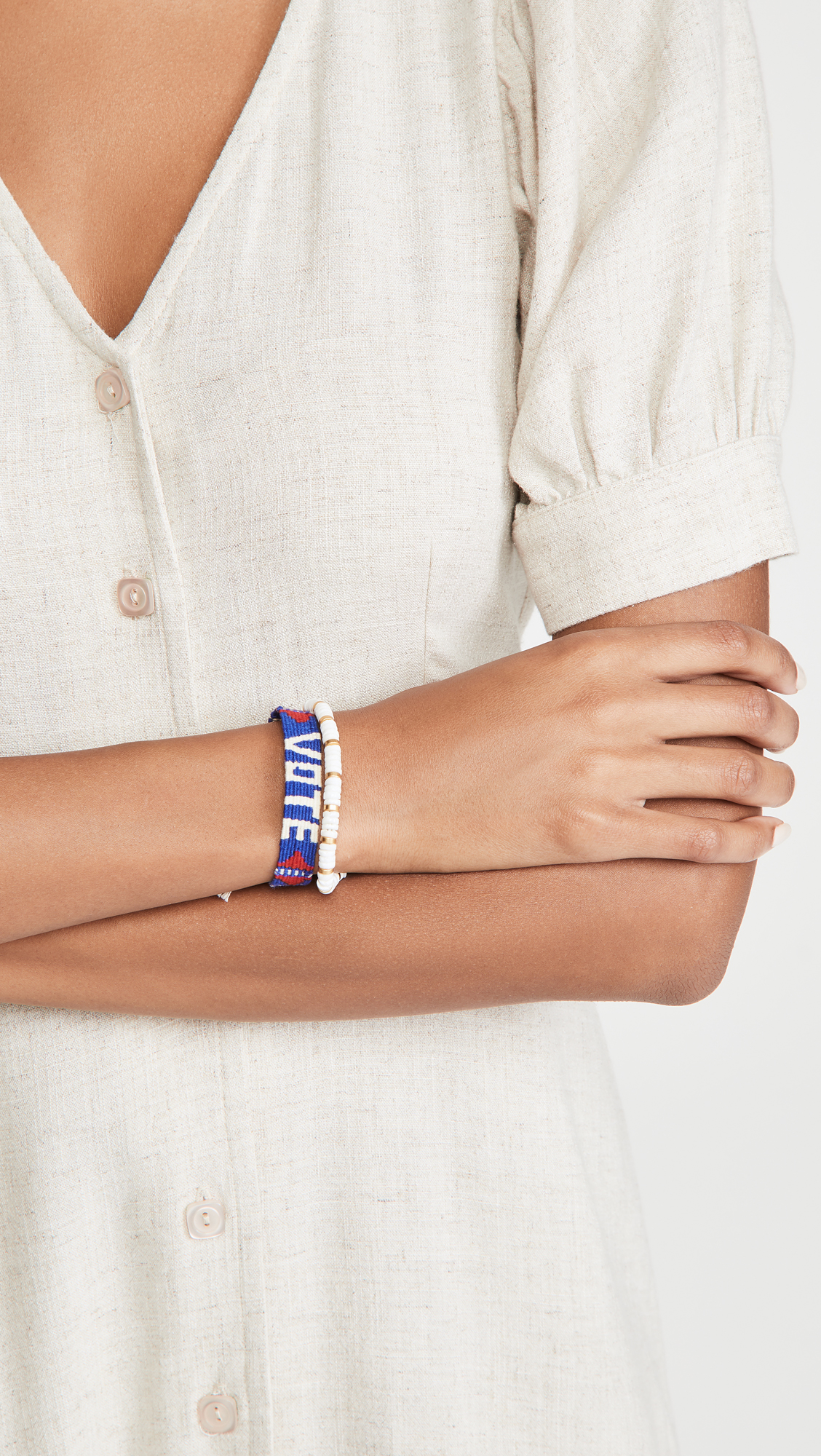 Mason Irem vote bracelet