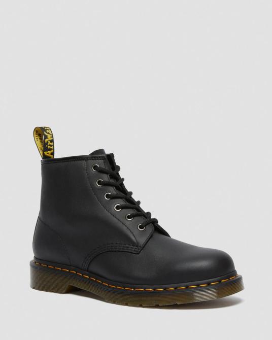 101 leather ankle boots, doc martens