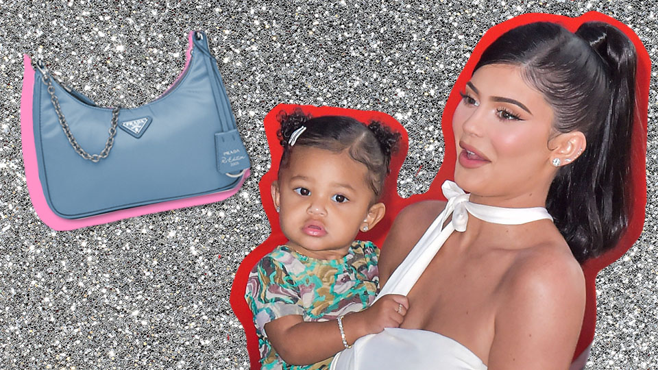 STYLECASTER | Stormi Webster Prada Bag