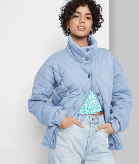 STYLECASTER | Wild Fable Quilted Jacket