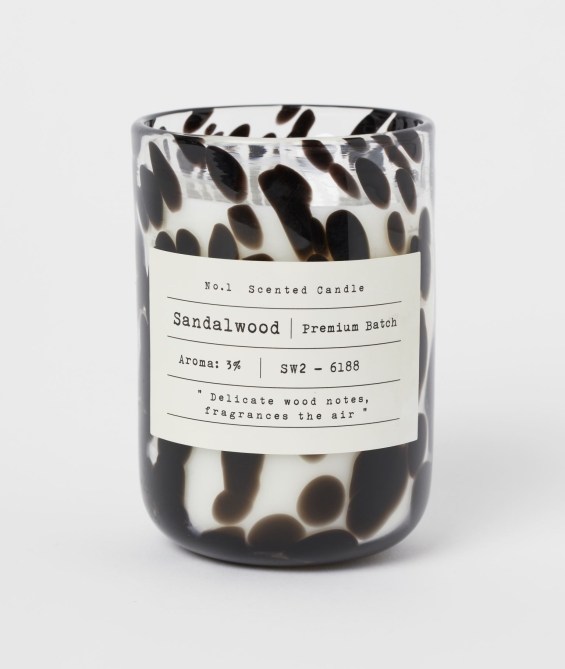 H&M Scented Candle in Glass Holder