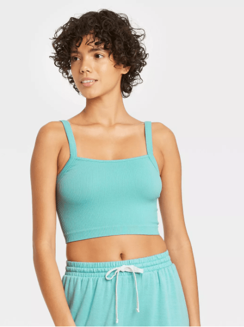 target ribbed bralette
