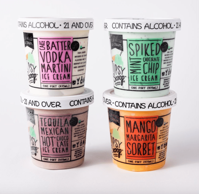 STYLECASTER | Alcoholic Ice Cream