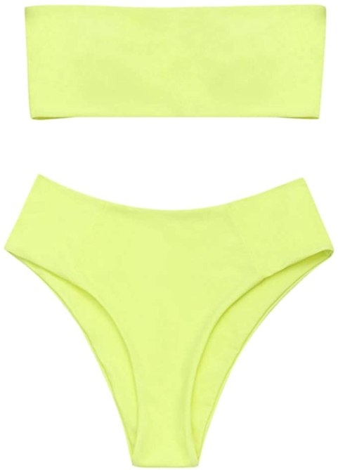 STYLECASTER | Hailey Bieber Highlighter Pants Trend