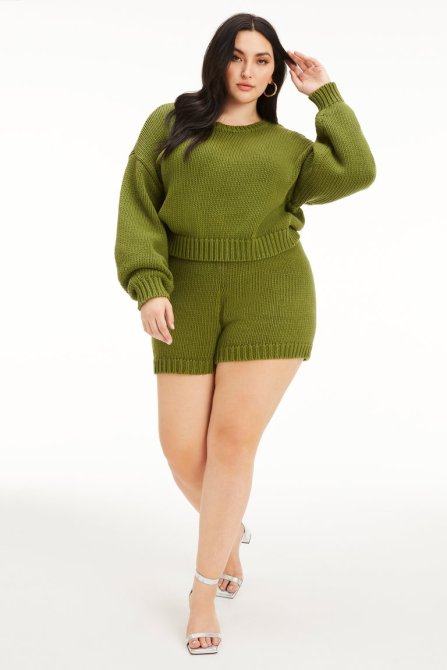 STYLECASTER | Sweater Shorts