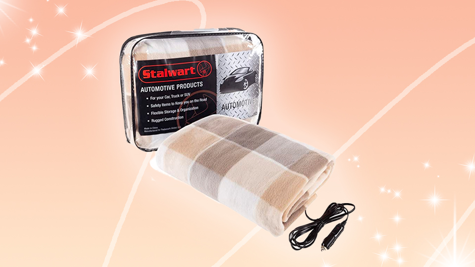 Heated Blanket For Your Car From Amazon