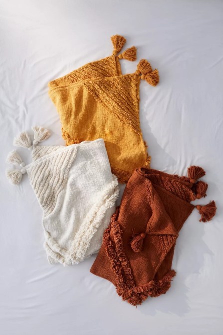 Urban Outfitters Aden Tufted Throw Blanket