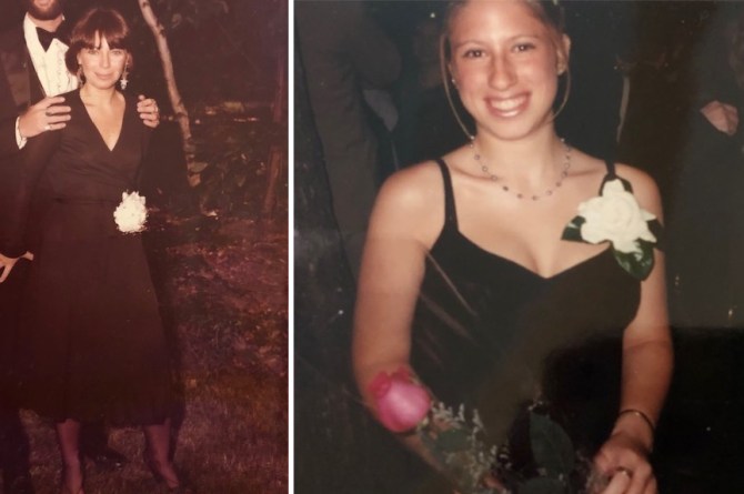 STYLECASTER | Wearing My Mom's Clothes