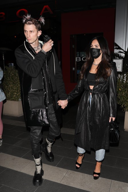 STYLECASTER | Megan Fox Machine Gun Kelly Style
