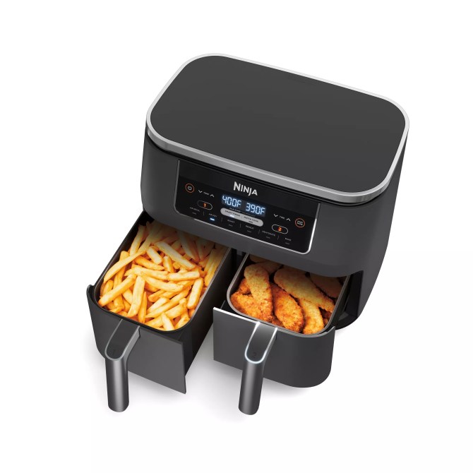 Ninja Foodi 2-Basket Air Fryer 