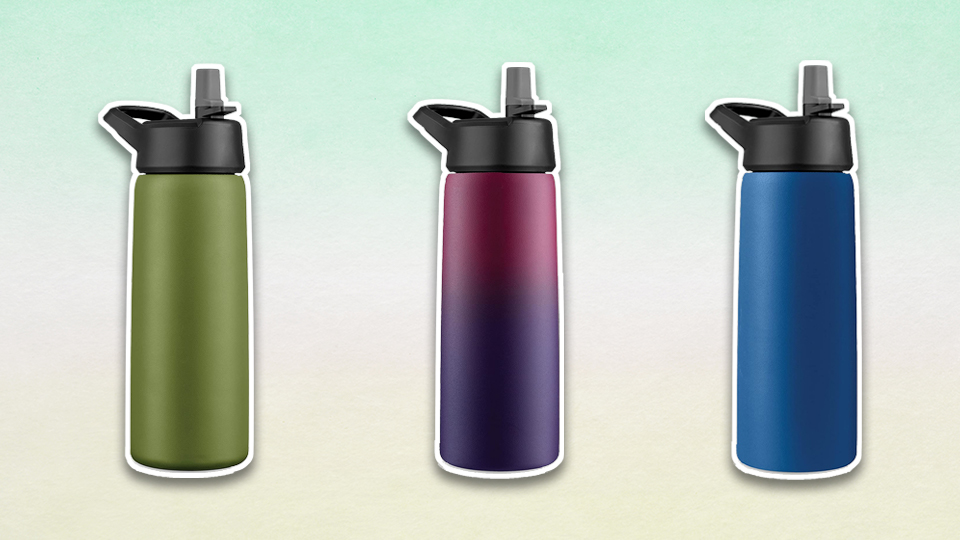 FineDine Stainless Steel Water Bottle Amazon