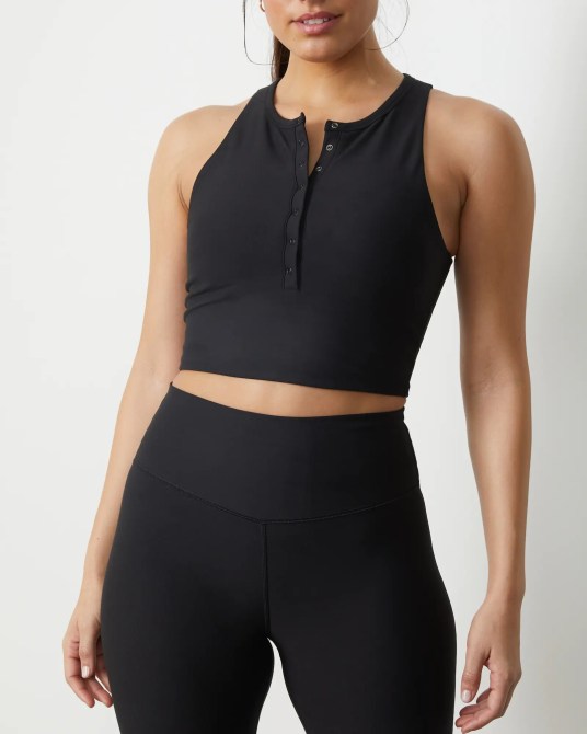 Abercrombie & Fitch YPB Henley Slim Tank